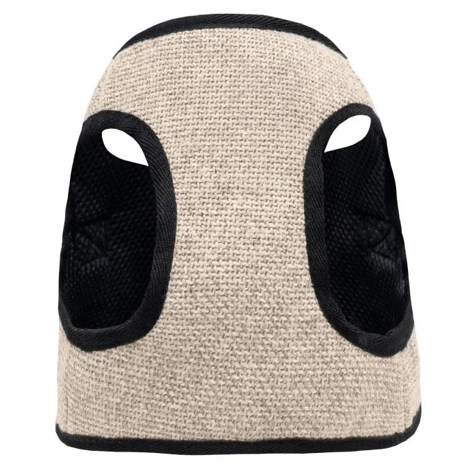 harnais special petit chien beige