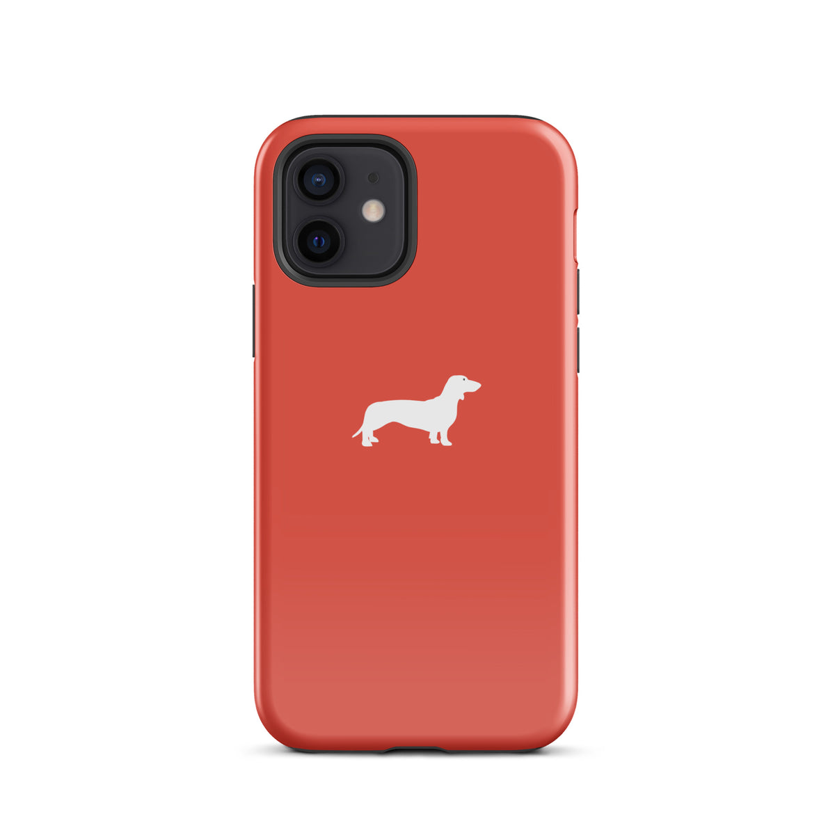 coque iphone teckel rouge design