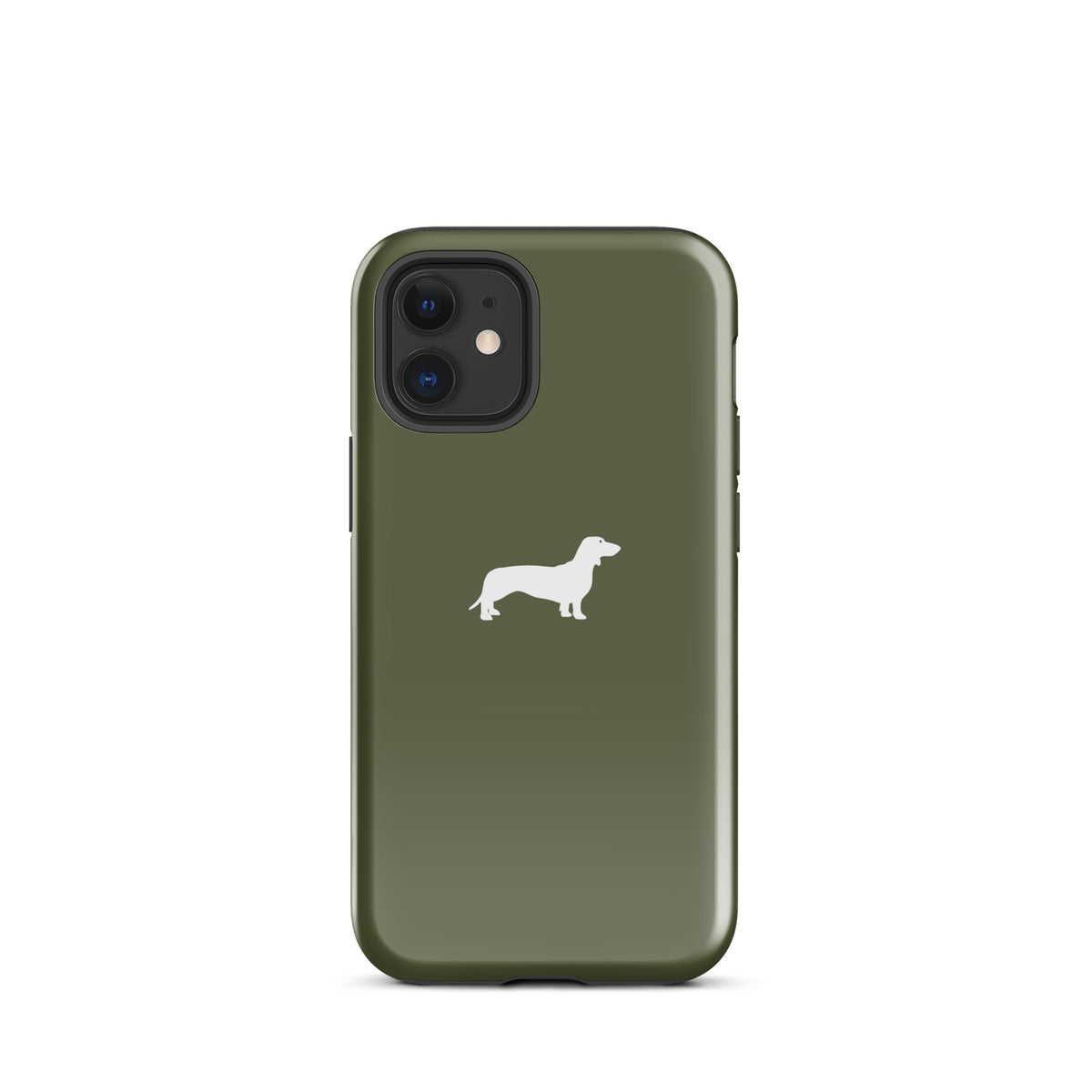 coque smartphone teckel kaki