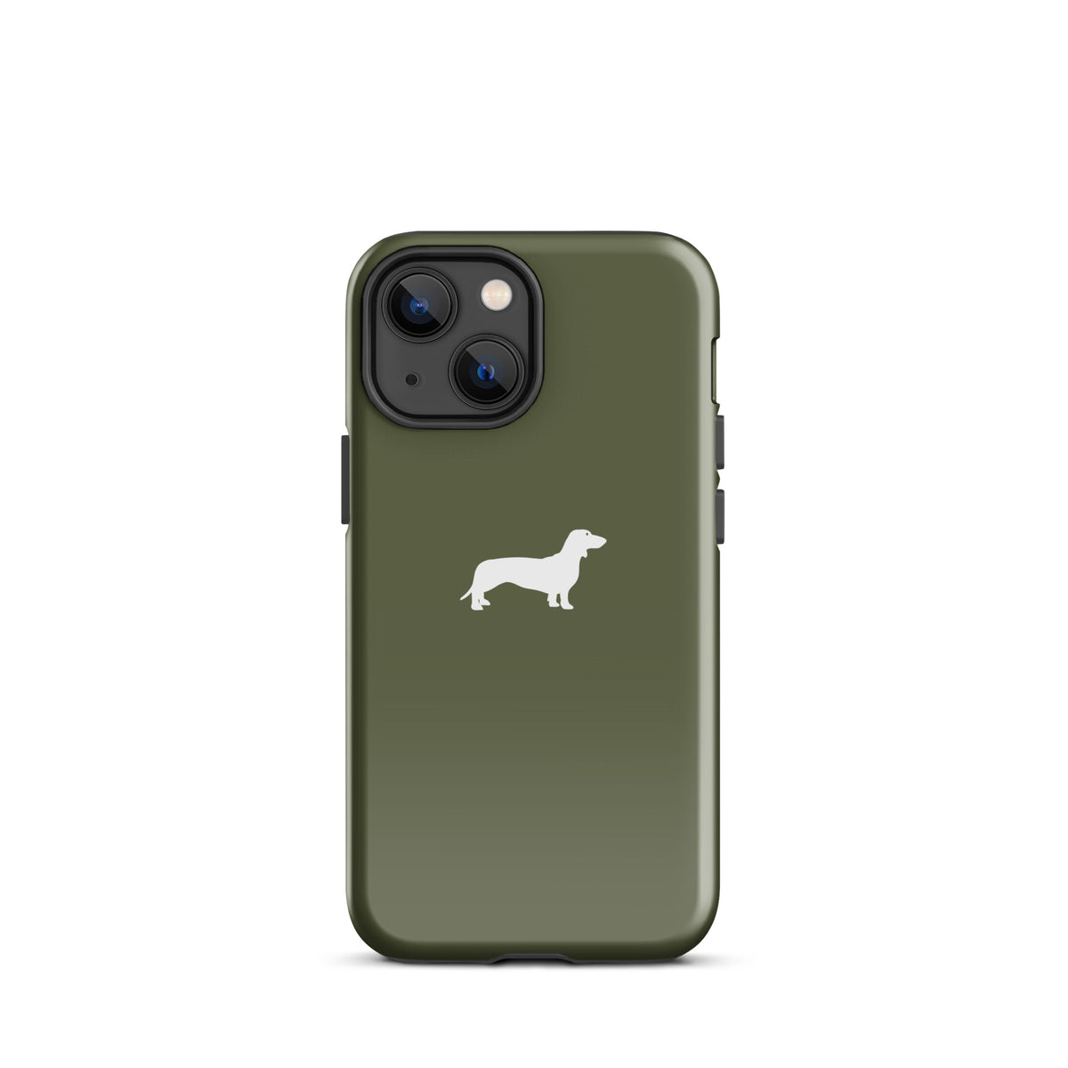 coque teckel kaki iphone elegante