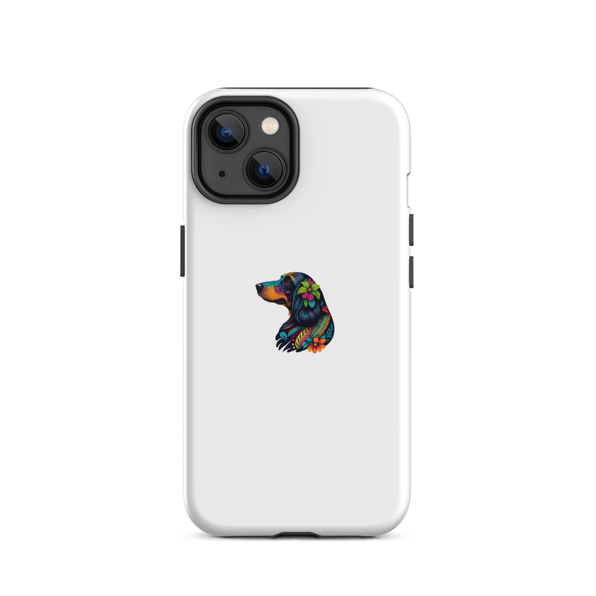 coque iphone teckel graphique