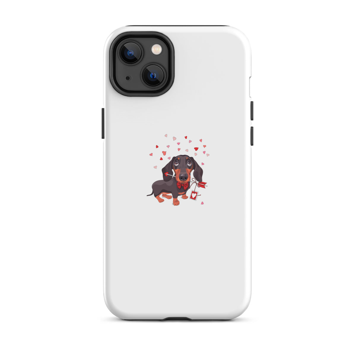 coque iphone chien saucisse amour