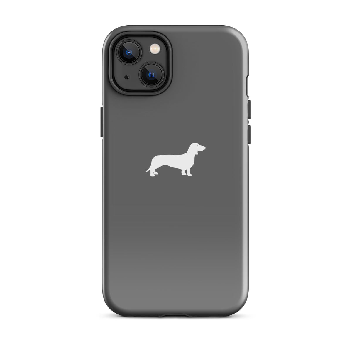 coque teckel gris iphone resistante