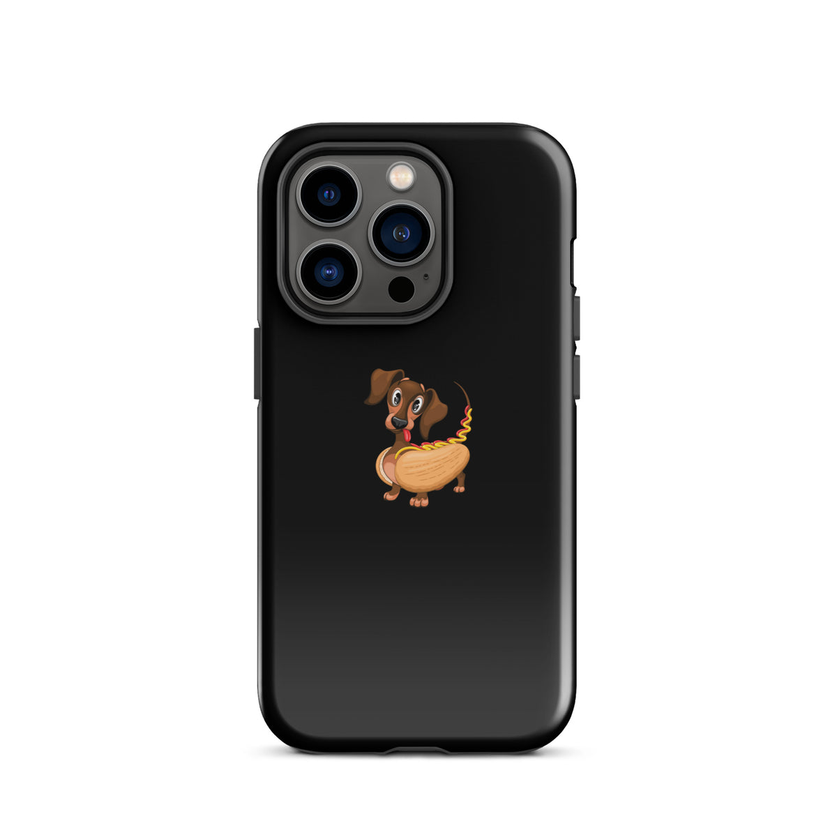 coque iphone teckel hotdog humour