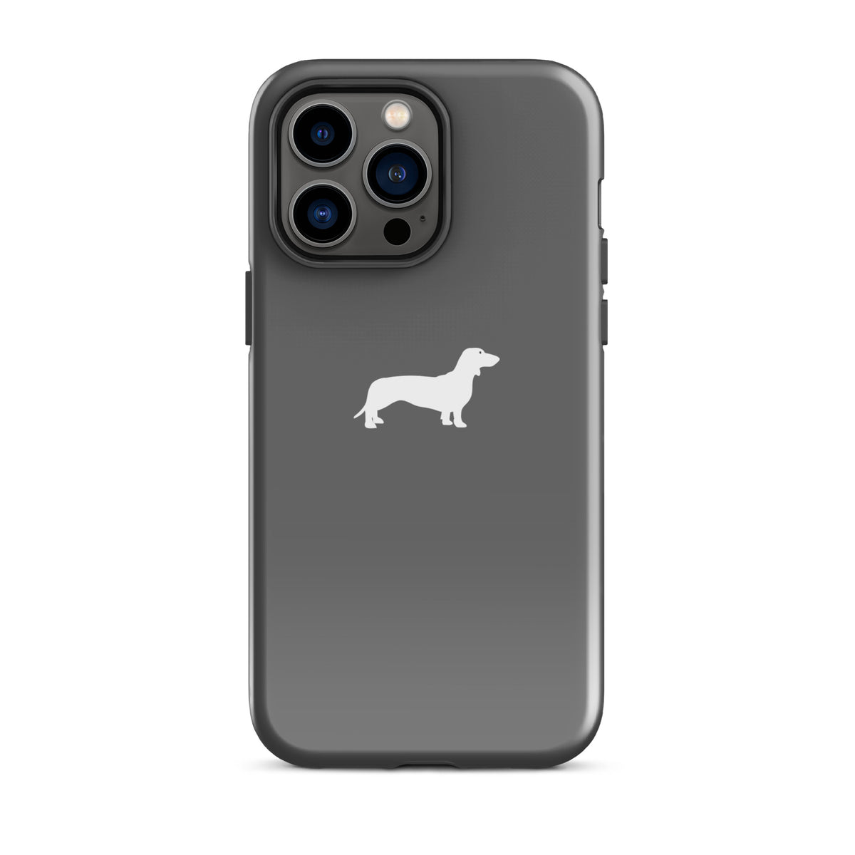 coque teckel gris iphone lifestyle