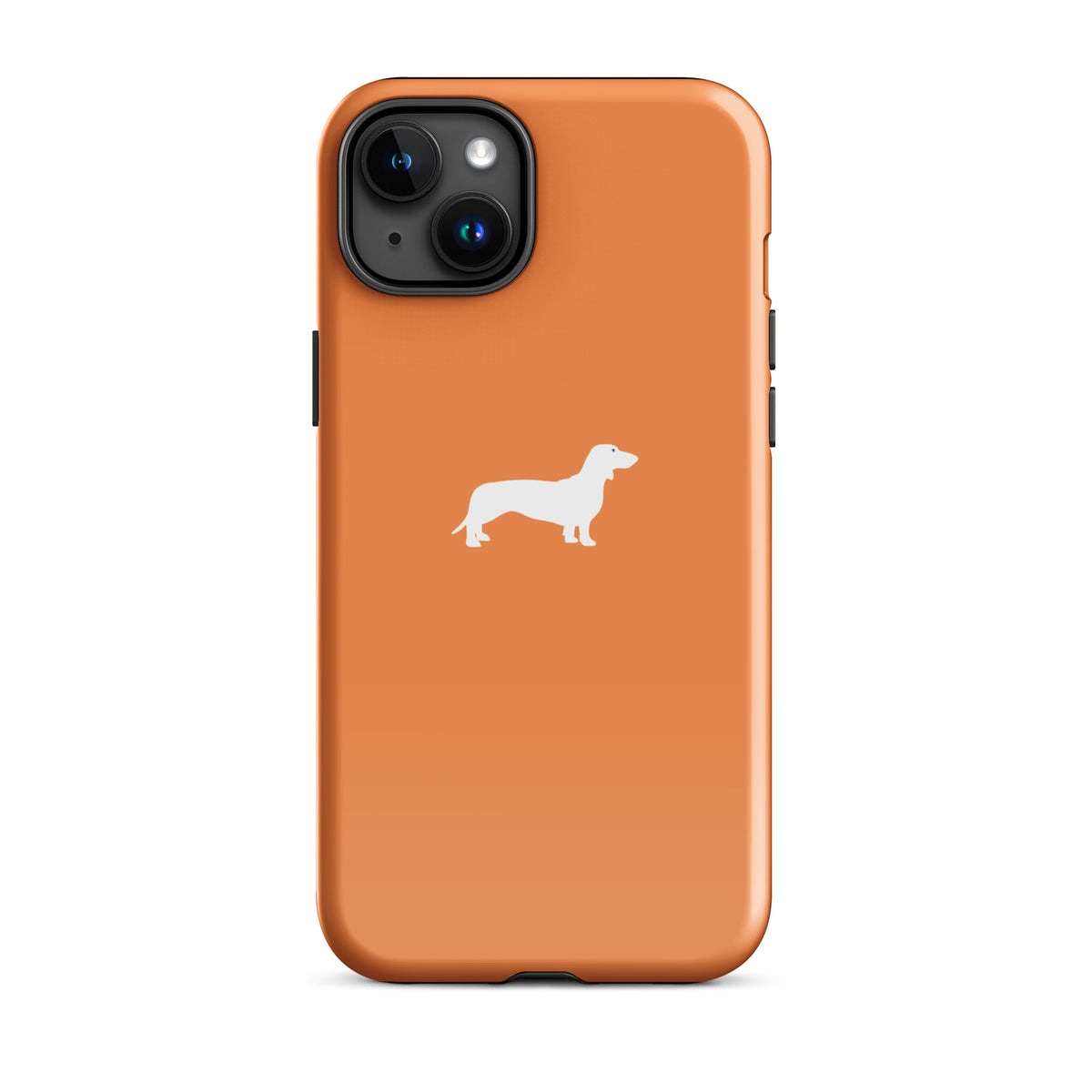 coque teckel orange iphone moderne
