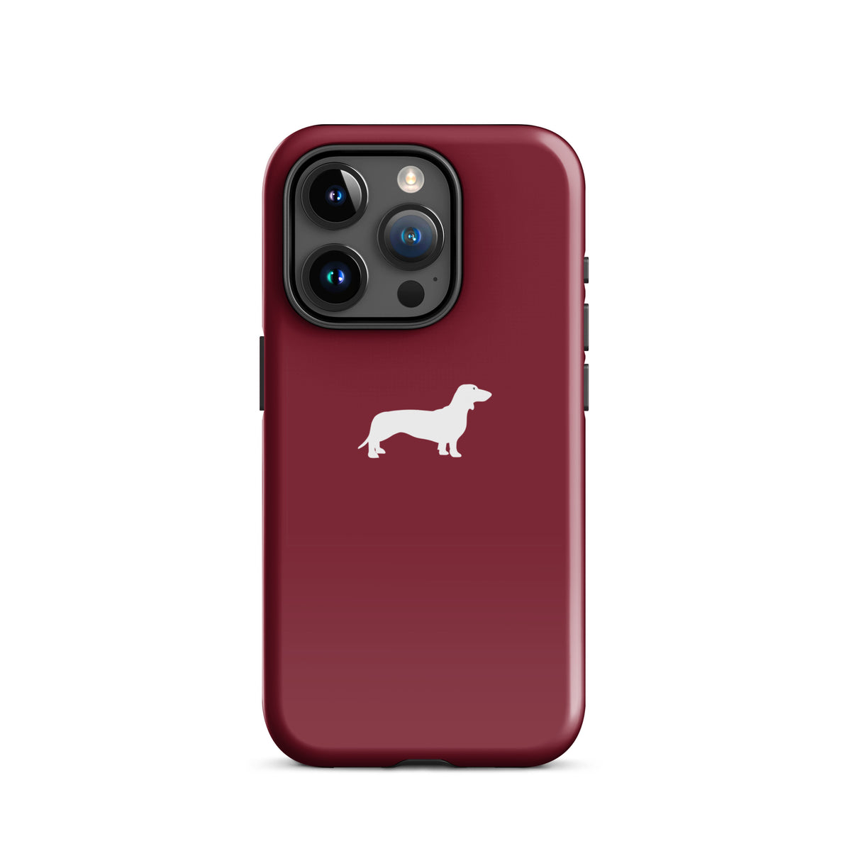 coque iphone teckel bordeaux mode