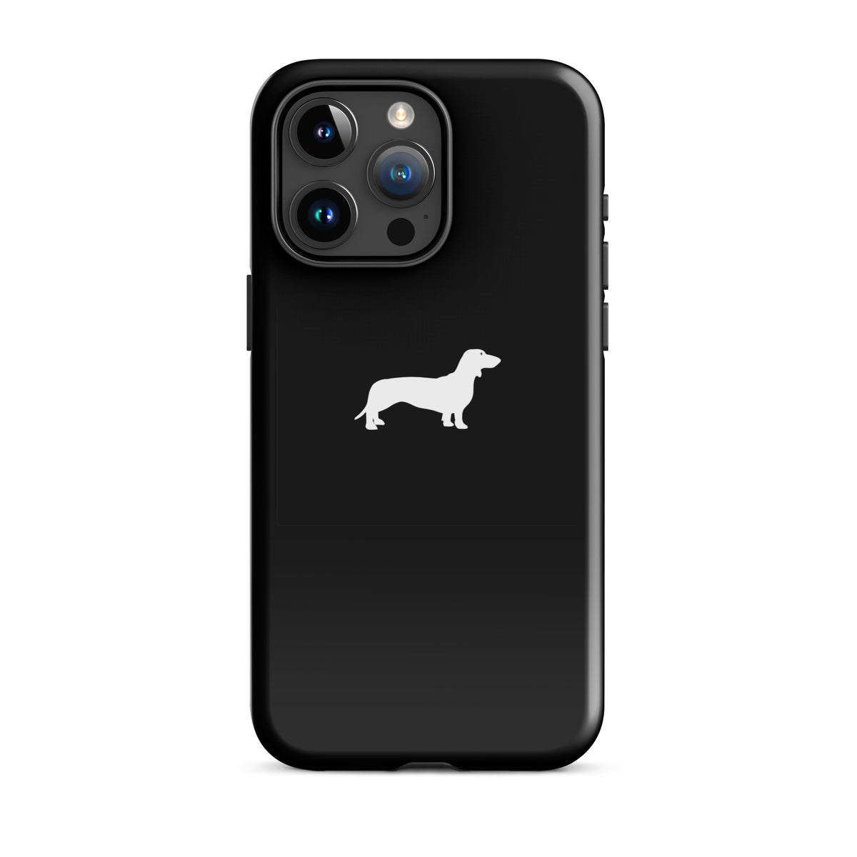 coque iphone teckel noir chic