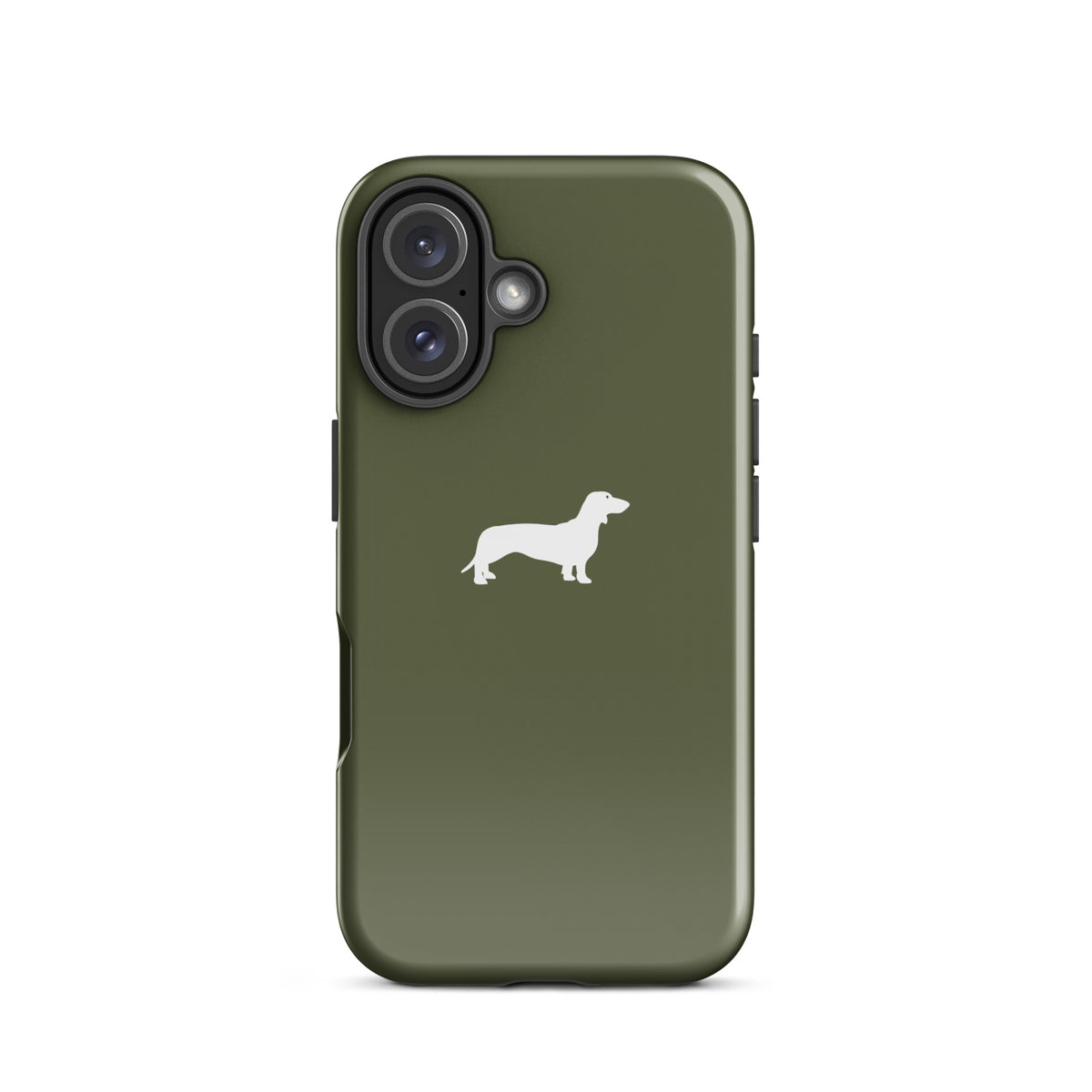 coque teckel kaki iphone moderne