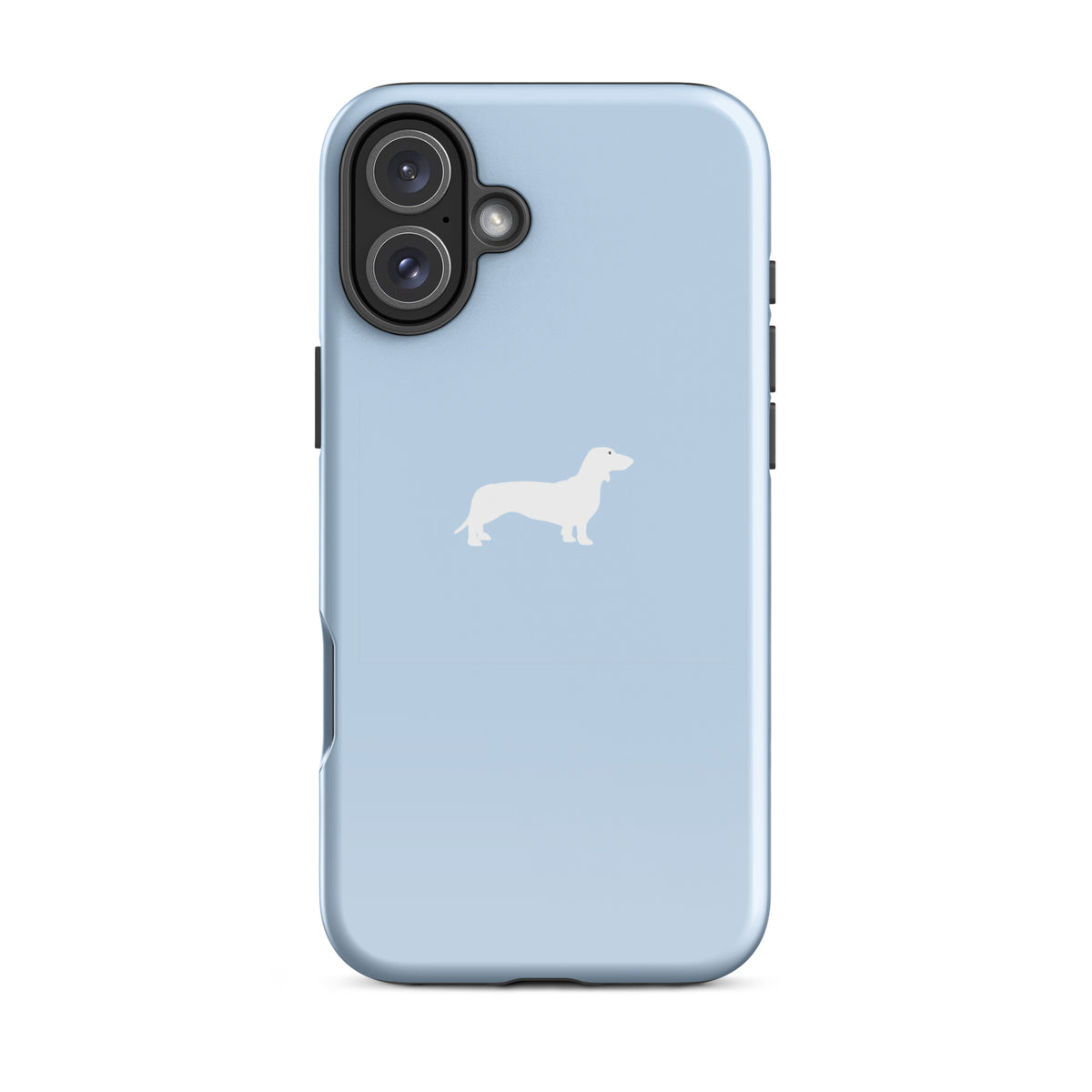 coque iphone teckel bleu collection