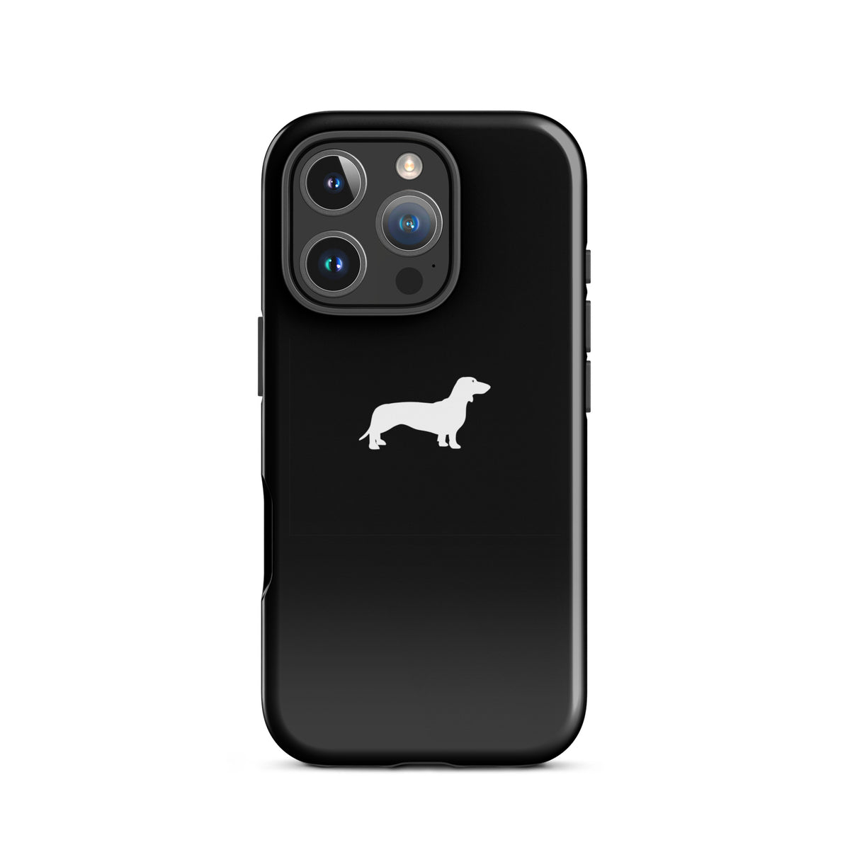 coque iphone teckel noir cadeau