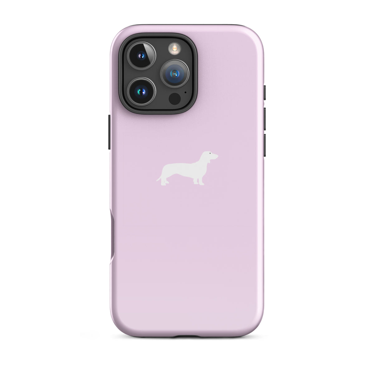 coque teckel pastel design