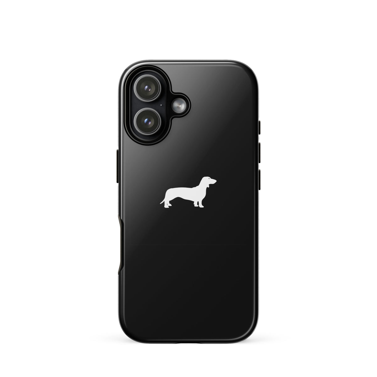 coque teckel iphone noir mode