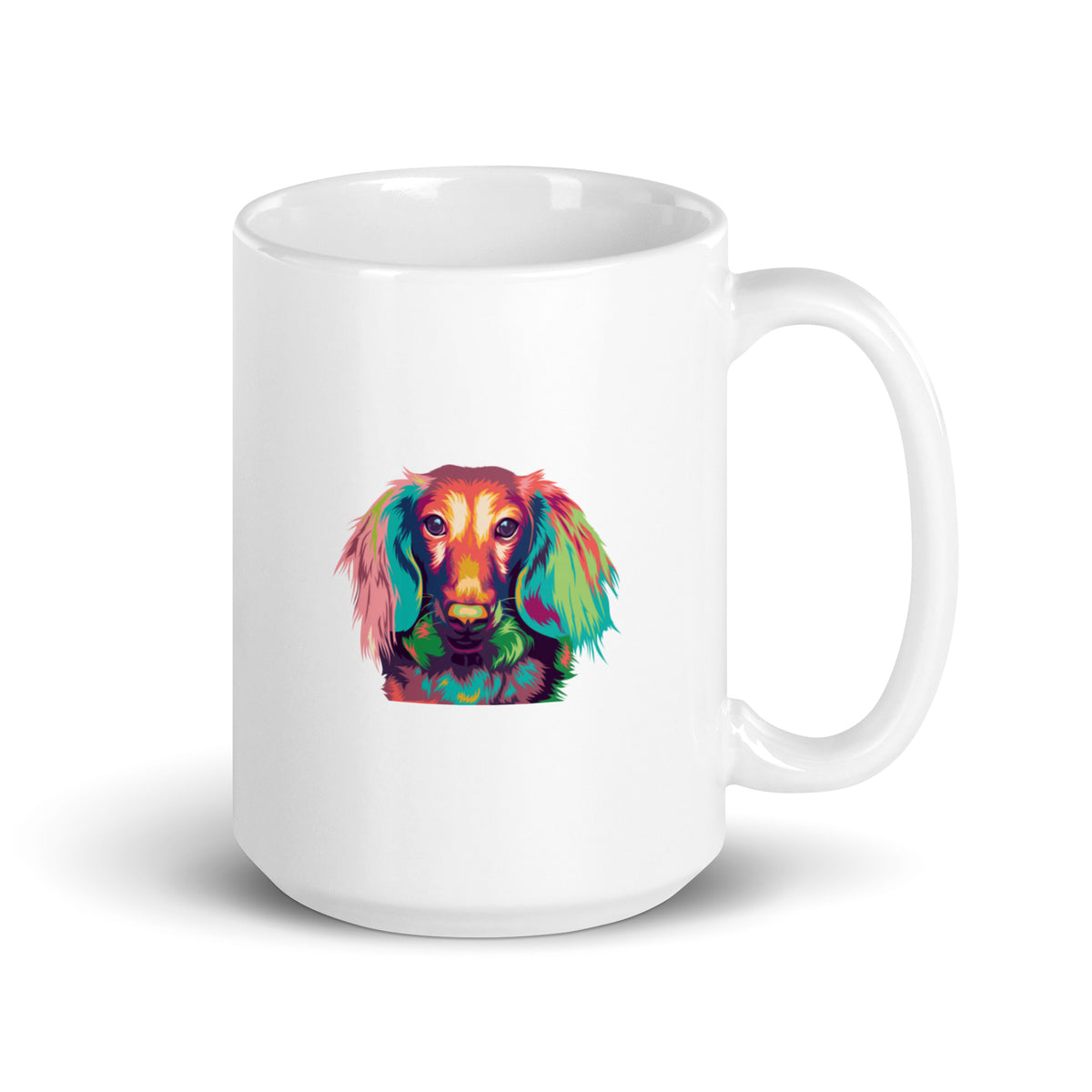 Mug avec Teckel Poil Long