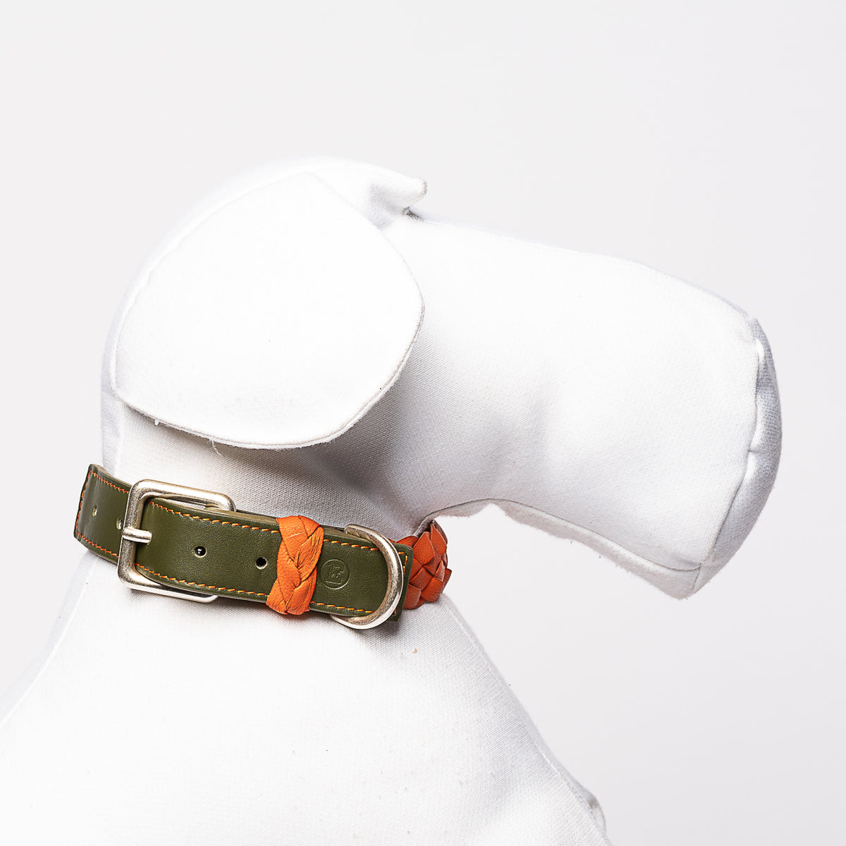 Collier Cuir Chien Luxe