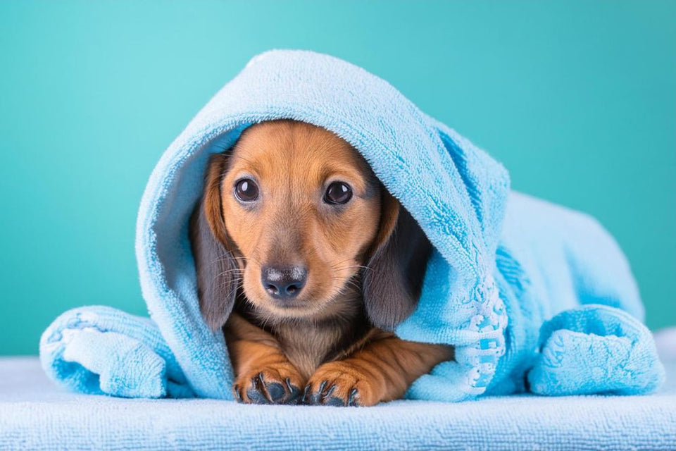 Pflege Dackel baden