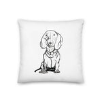 Coussin Chien Saucisse Design