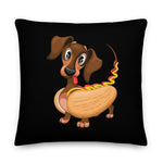 Coussin Chien Hot Dog