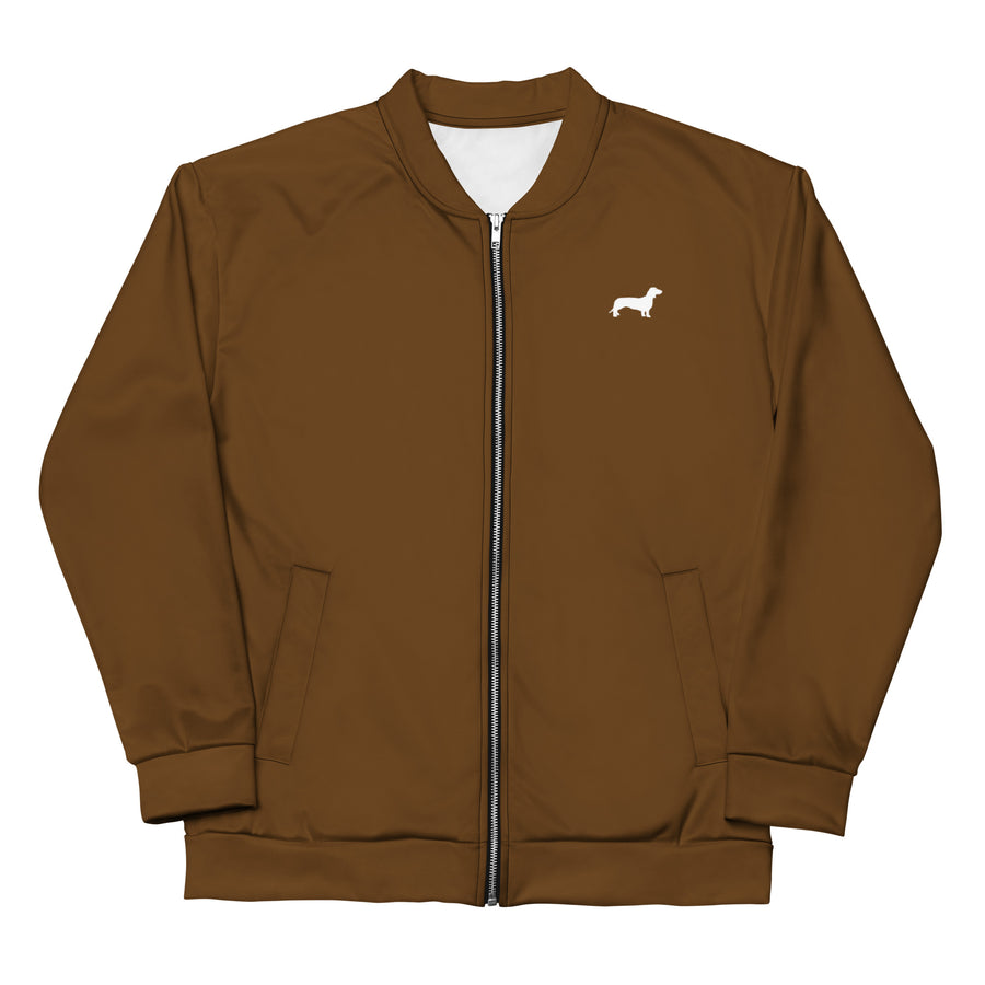 bomber teckel chocolat homme