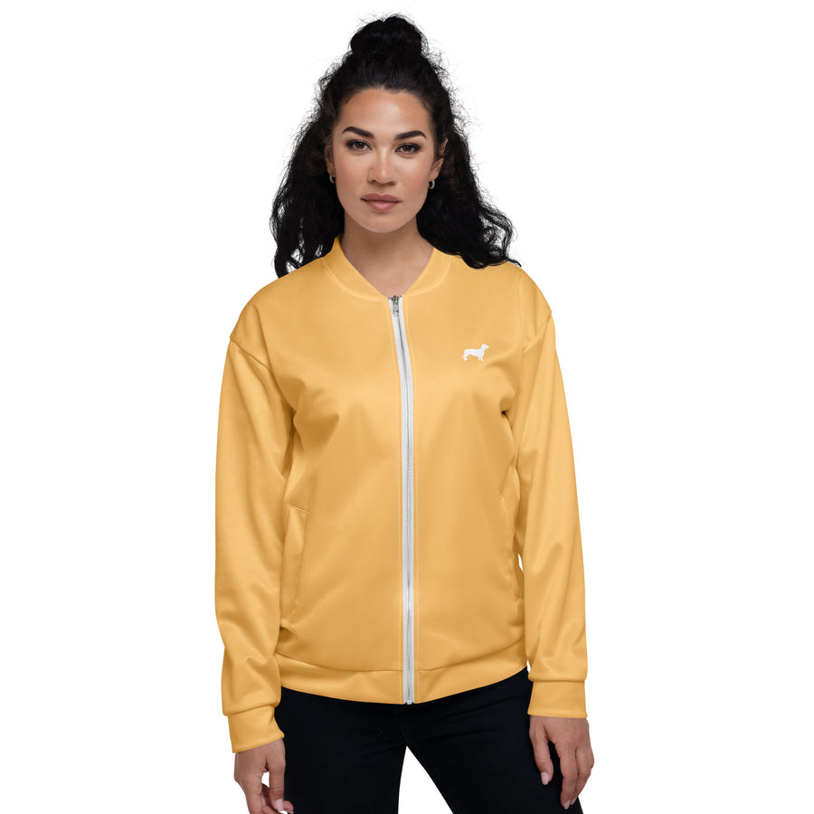 bomber teckel jaune