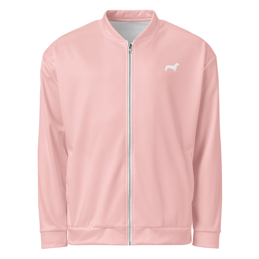 Bomberjacke Hund Wurst rosa