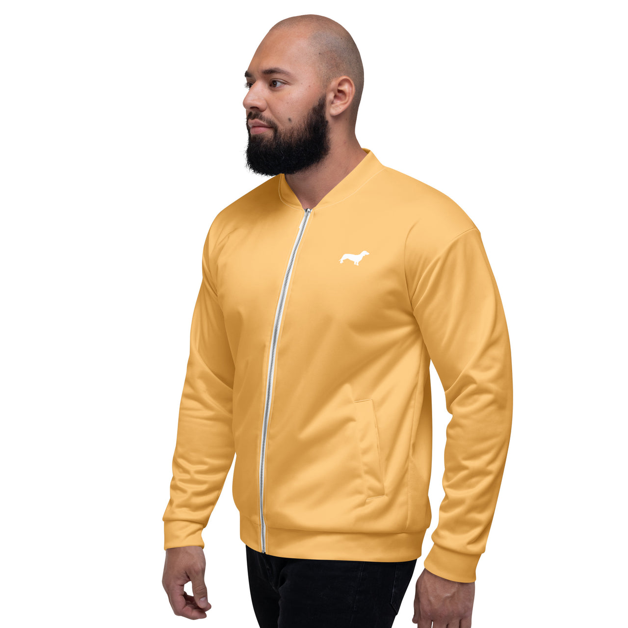 veste teckel jaune