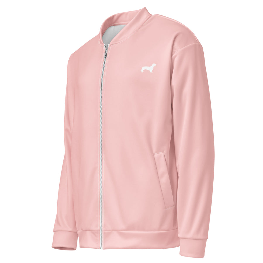 Unisex-Jacke für Dackel in Rosa