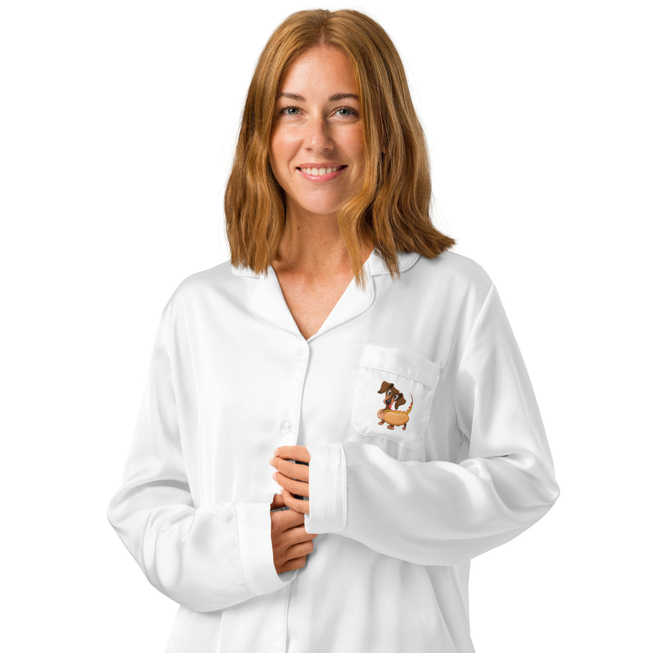 Veste teckel pyjama fille