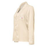 pyjama teckel femme haut sable