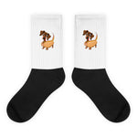 Chaussettes Hot Dog Teckel