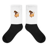 Chaussettes Hot Dog Teckel