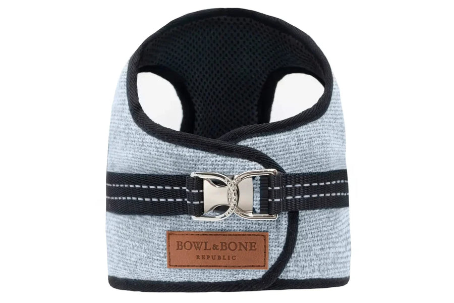 Hundegeschirr in Himmelblau für kleine Hunde