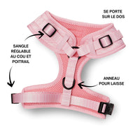 Thumbnail for harnais chien saucisse rose