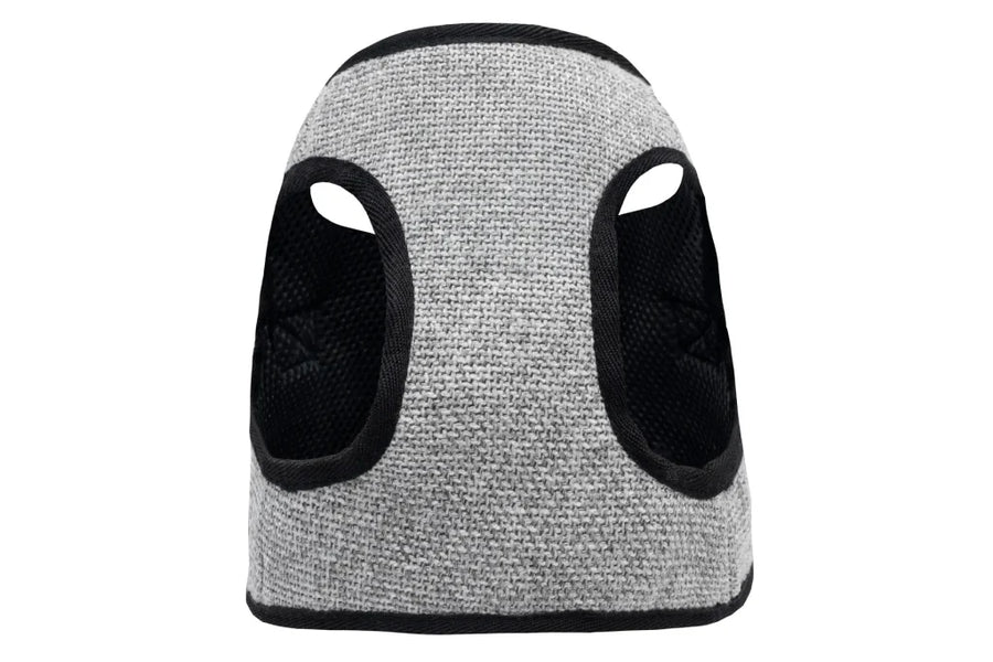 harnais confortable chien gris