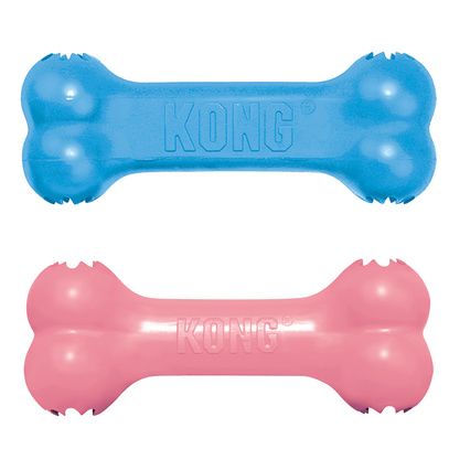 robustes Kong-Spielzeug in Knochenform für Welpen
