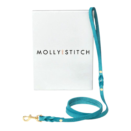 Leine Chic Leder Blau