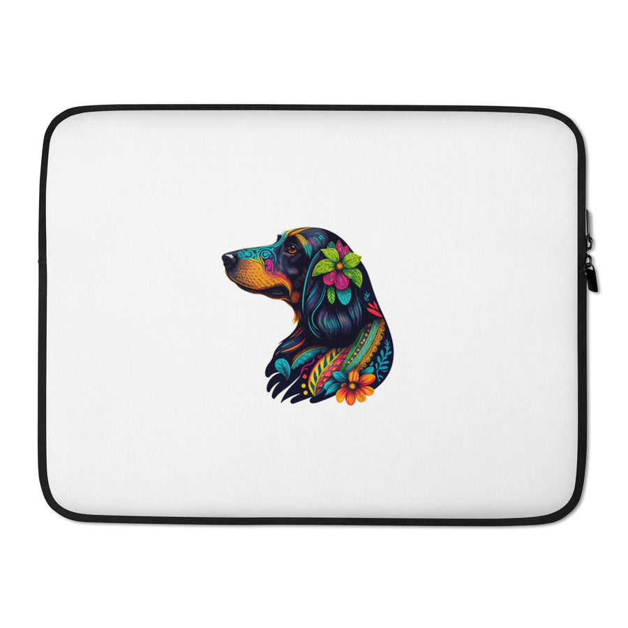 Housse Laptop Chien Teckel