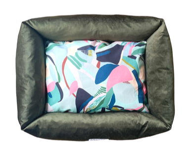 Waschbarer Hundekorb mit abnehmbarem Bezug