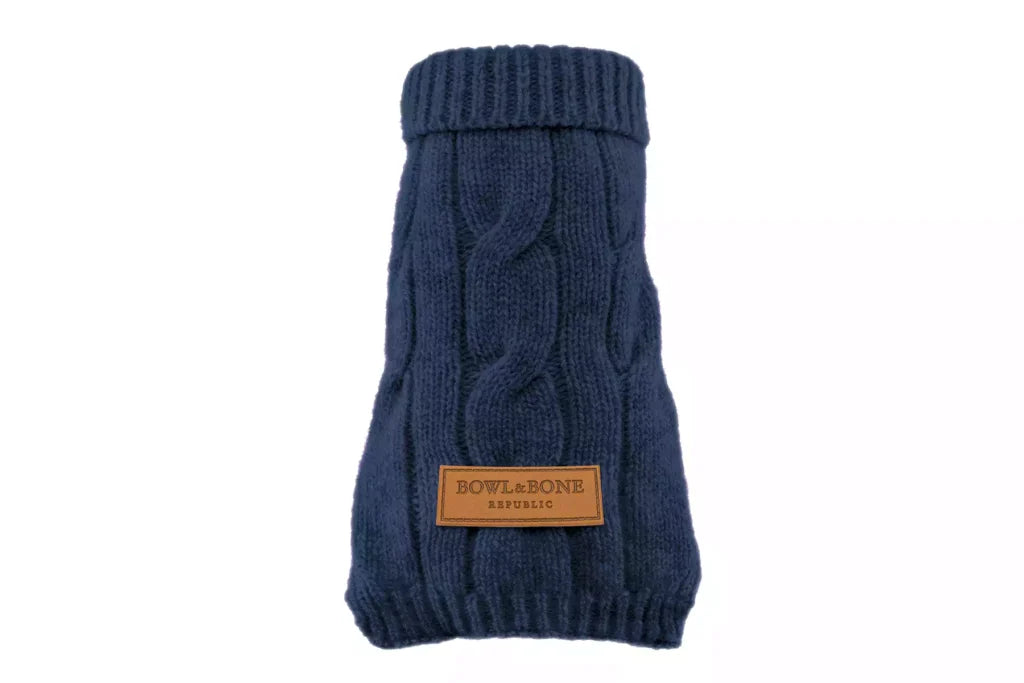 Pullover Hund Navy