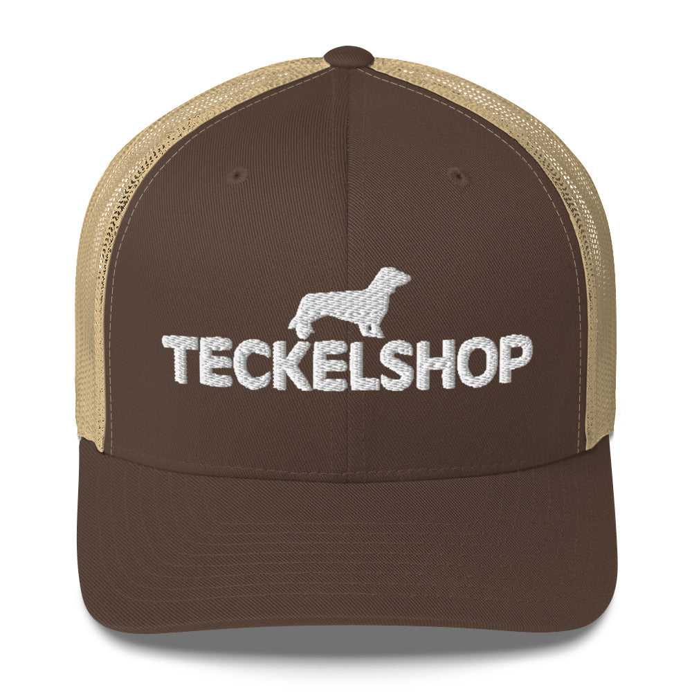 Casquette Trucker Chocolat Sable Teckelshop