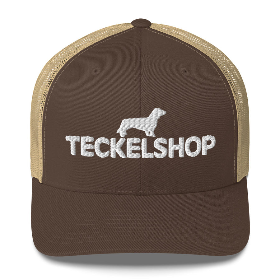 Casquette Trucker Chocolat Sable Teckelshop