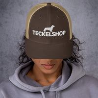 Thumbnail for Casquette Bicolore Teckelshop Chocolat Sable
