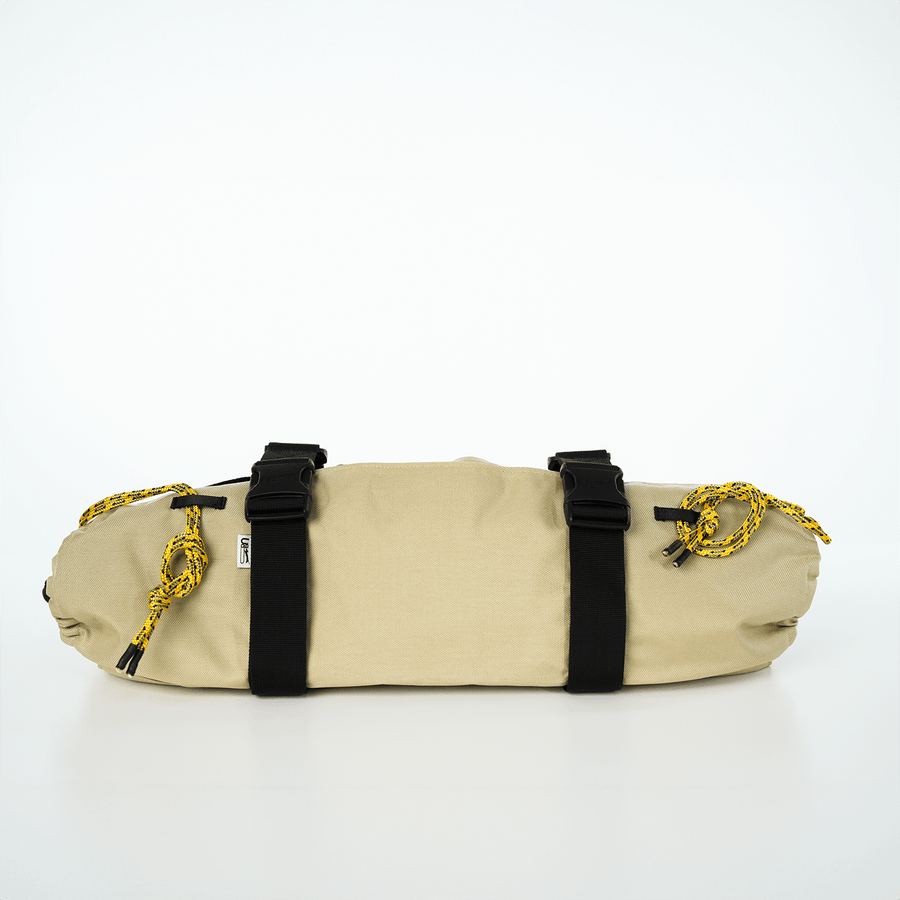 beiger Rucksack für Dackel