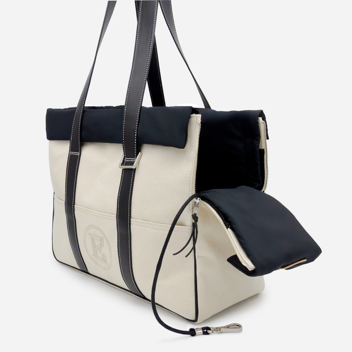 Luxus-Hundetasche aus Leder für kleine Hunde