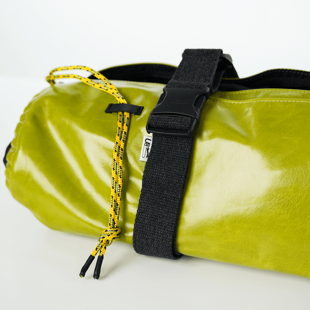 sac transport chien saucisse cuir vert