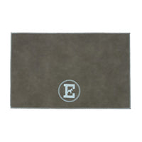 Thumbnail for tapis pour gamelle de chien gris et bleu ciel