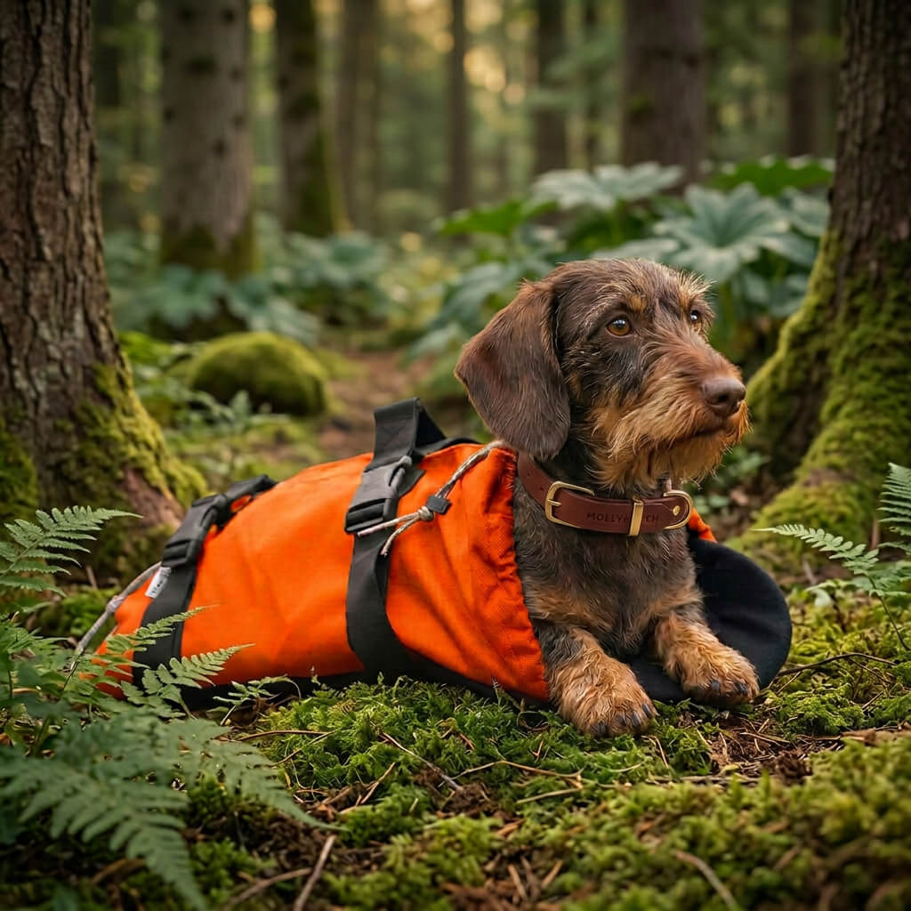 Spezialtasche für Dackel