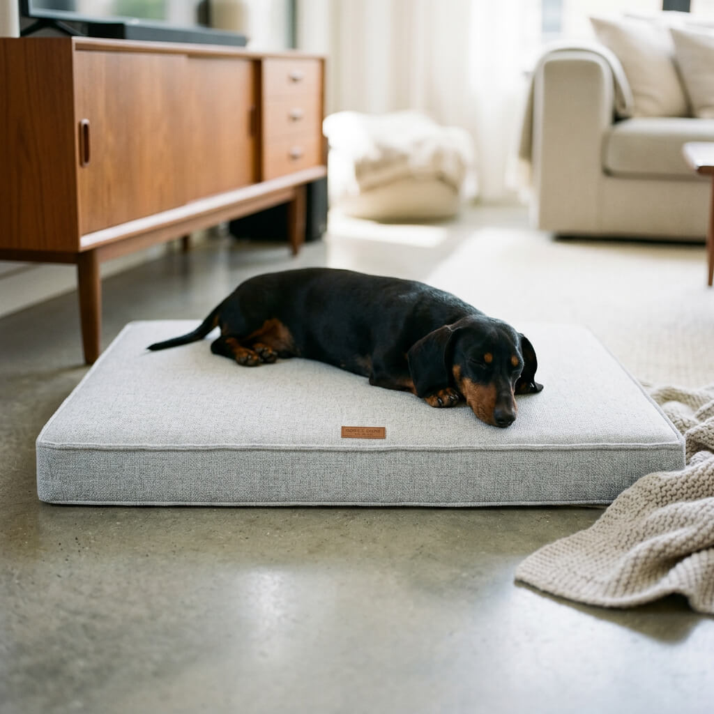 teckel soin dos matelas orthopedique