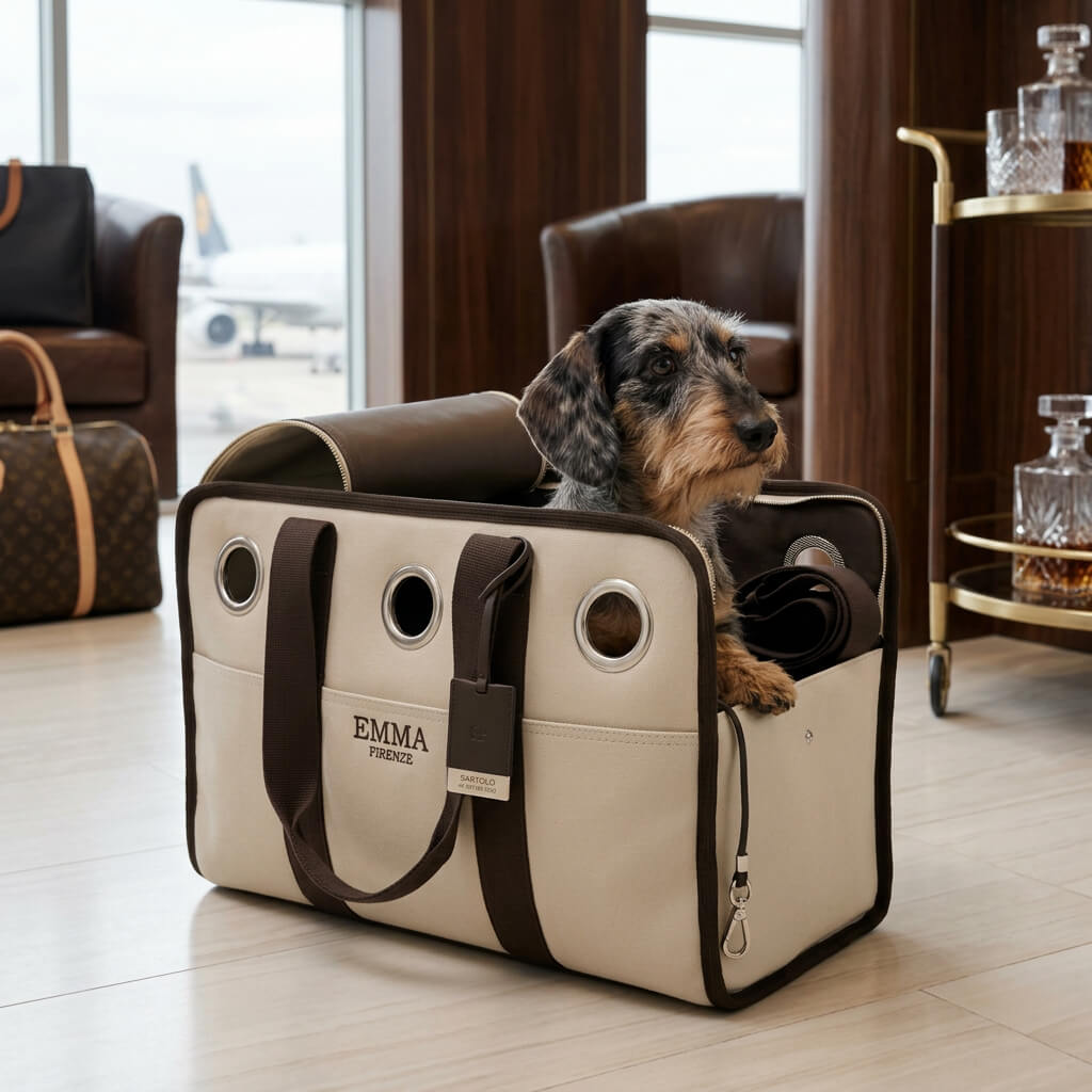 Teckel special sac cabine transport avion
