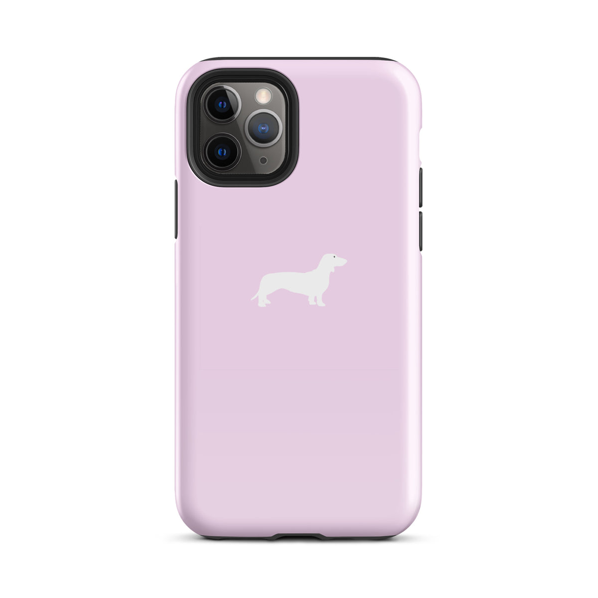 coque protection teckel rose